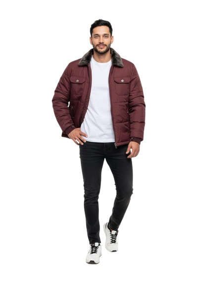 Brango Erkek Mont 80182 Bordo