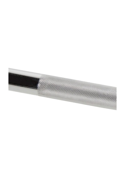 Unisex Düz Krom Bar Ds 1830, Gri, 183 Cm