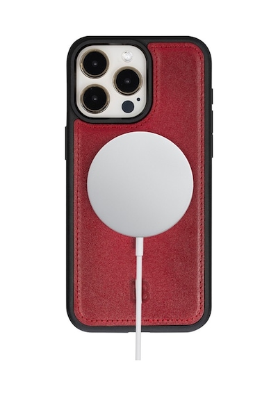 Bouletta Apple Uyumlu iPhone 15 Pro Max Deri Cüzdanlı Kılıf V4ef