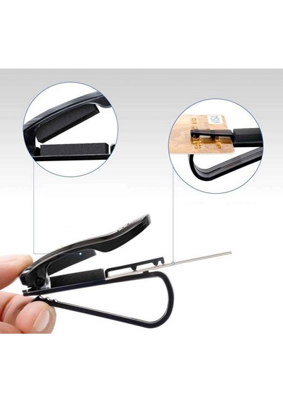 Zhltools Güneşliğe Uygun Mini Gözlük Tutucu