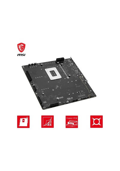 Msı B760m Project Zero Wi-fi Intel Lga1700 Ddr5 Micro Atx Anakart Teşhir