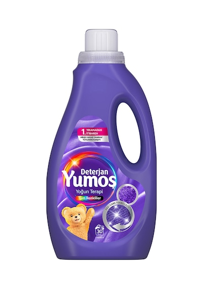 Yumoş Sıvı Deterjan 1500 Ml Tüm Renkler X1 Diğer