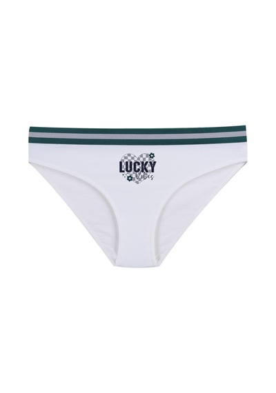 Kadın Pamuklu Beli Lastikli Slip/külot Kk20401 Lacivert