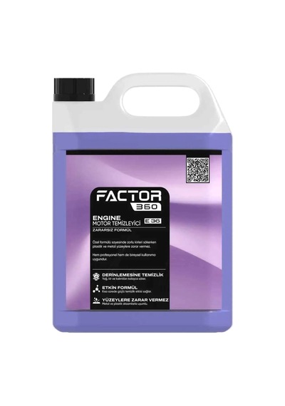 Factor360 Otomobil Motor Temizleyici 5l