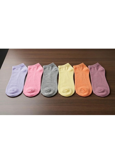 Royam Mosaic 6 Çift Bambu Kadın Patik Extra Soft Parfümlü Çorap Seti 36 - 40 No Çok Renkli Royam Mosaic 6 Çift Bambu Kadın Patik Extra Soft Parfümlü Çorap Seti 36 - 40 No Çok Renkli