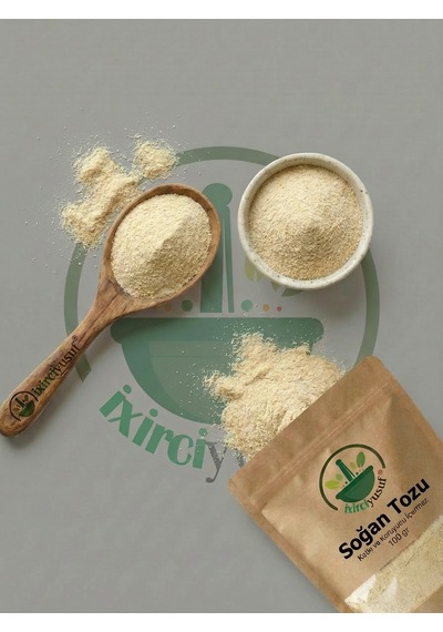 İxirciyusuf Soğan Tozu Kuru Soğan Tozu Onion Powder Powdered Onion Doğal Öğütülmüş 100 G