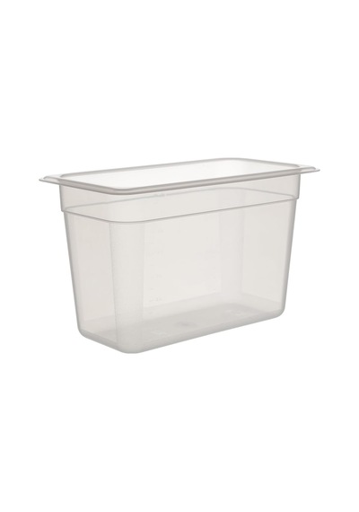 1/3 Dikdörtgen Pp Gastronom Küvet Gövde 325x176x200 çok renkli