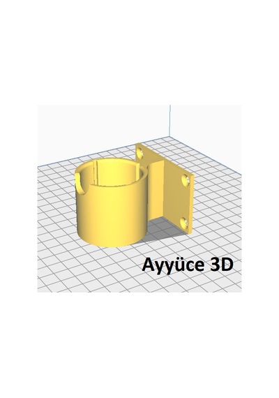 Ayyüce 3d, Cinetic Big Ball Duvar Askı Aparatı, Tekli,siyah