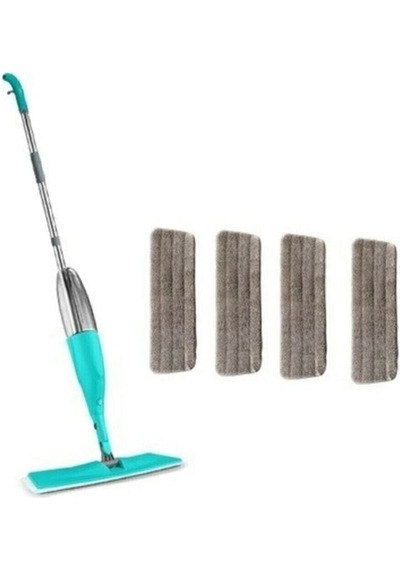 Sprey Mop +Toplam 4 Adet Yedek Bezli