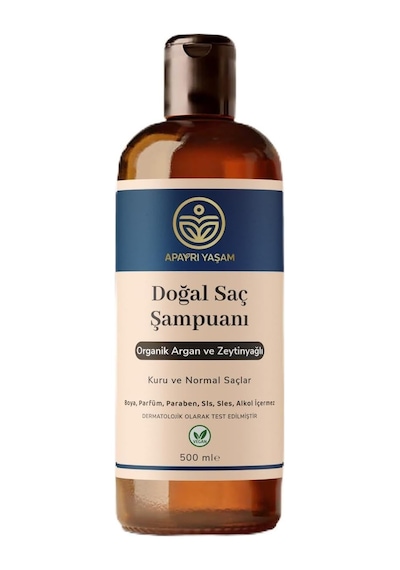 Ayrex Organik Argan Ve Zeytinyağı Özlü Kuru Ve Normal Saçlar İçin Besleyici Ve Onarıcı Şampuan 500 Ml