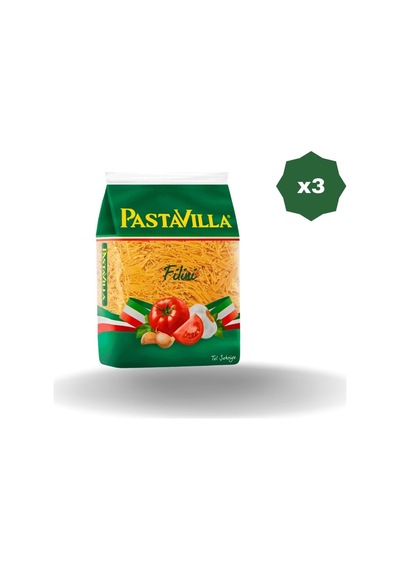 Pastavilla Tel Şehriye Makarna 500 Gr X 3 Adet