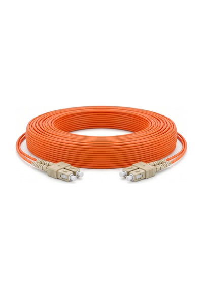 Alfafonet Sc/pc-sc/pc Multimode Om2 Dupleks 10 Metre Fiber Patch Cord