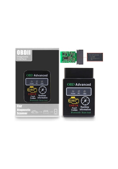 OBD2 Bluetooth Araç Arıza Tespit Cihazı  v1.5 pic18f25k80