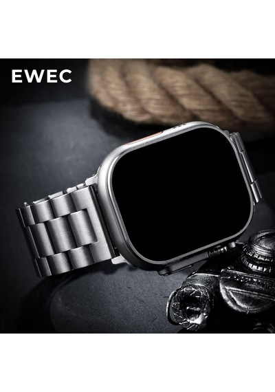 Apple Watch Uyumlu Premium Üç Bakla Paslanmaz Çelik Kordon - 49mm/46mm/45mm/44mm/42mm/41mm/40mm/38mm Uyumlu - Apple Watch Se Series 3/2/1 & Watch Ultra 3/2/1 & Series 11 10 9 8 7 6 5 4 3 2 1 Çok Renkli Apple Watch Uyumlu Premium Üç Bakla Paslanmaz Çelik Kordon - 49mm/46mm/45mm/44mm/42mm/41mm/40mm/38mm Uyumlu - Apple Watch Se Series 3/2/1 & Watch Ultra 3/2/1 & Series 11 10 9 8 7 6 5 4 3 2 1 Çok Renkli