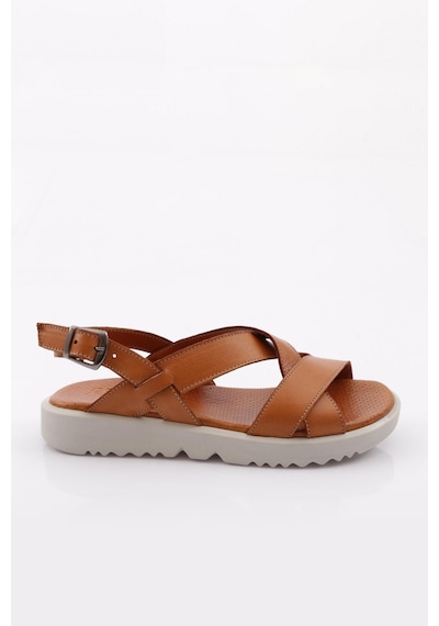 Dgn 3034 Kadin Bilekten Bağlamali Çapraz Bantli Sandalet 3034-207-R1755 Taba Dgn 3034 Kadin Bilekten Bağlamali Çapraz Bantli Sandalet 3034-207-R1755 Taba