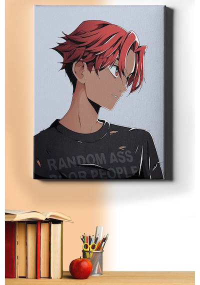 Webstyle Sayılarla Boyama Seti Çerçeveli Kasnaklı Serseri Anime 40x50 Cm