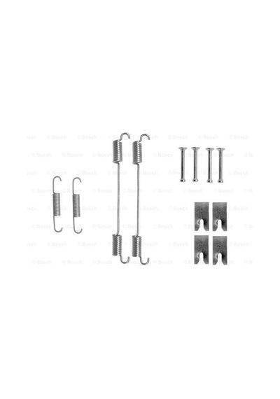 BOSCH 1987475316 Fren Kaliper Tamir Takımı Albea 07- Doblo 06-