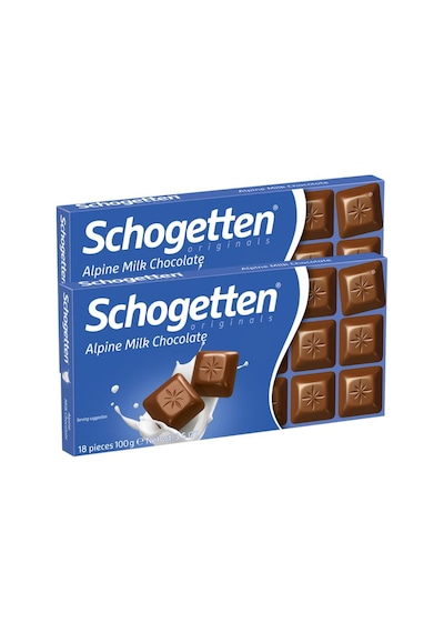 Schogetten Sütlü Çikolata 100gr X2