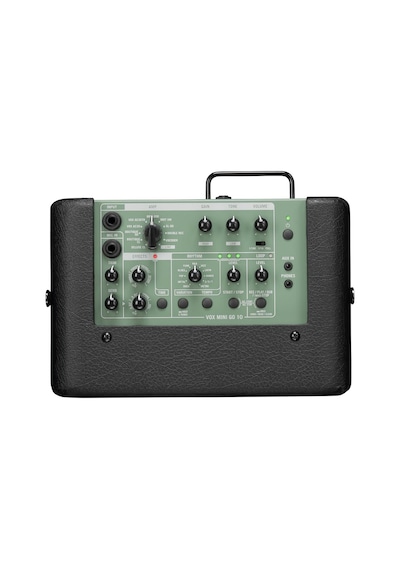 Mini Go 10 Zeytin Yeşili, Gitar Ve Ses Serisi Transistör Efektleri İçin Combo Amplifikatör, 10 W Güç, 6,5 İnç İla