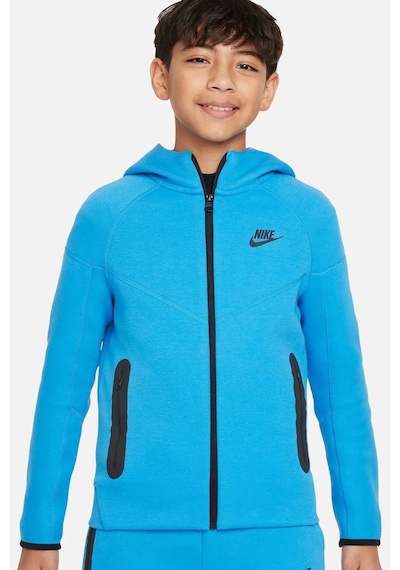 Nike Sportswear Tech Fleece Full-zıp Hoodie Fermuarlı Kapişonlu Çocuk Sweatshirt Lacivert Lacivert