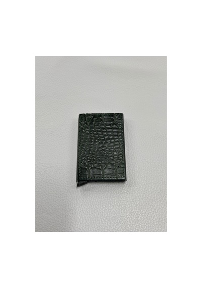 Shop Mekanizmalı Kartlık, 51 Farklı Renk Ve Desen Seçeneği, Unisex, 42 Kroko Yeşil - 930776869 42 Kroko Yeşil