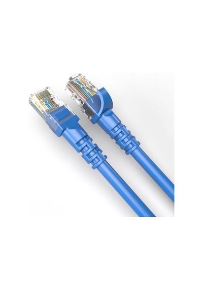 Derkab 30 Cm 10'lu Paket Cat6 Network-ağ-ethernet Kablosu Mavi Sku: Zeusb087n5bc28
