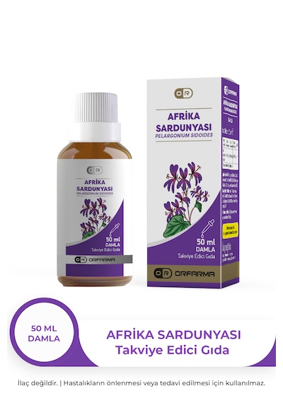 Orfarma Afrika Sardunyası Takviye Edici Gıda 50 ML