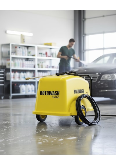 Rotowash KR 1500 Turbo M 220V Soğuk Sulu Yüksek Basınçlı Yıkama Makinesi - 0603976902