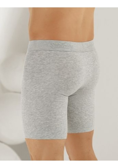 Şahinler Erkek Likralı Uzun Boxer E114