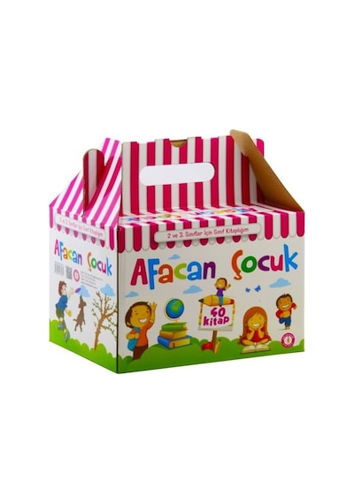 Afacan Çocuk 40 Kitaplık Set 2. Ve 3.Sınıflar Için Hikaye Masal K