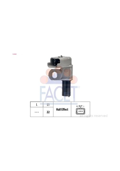 Eksantrik Devir Sensörü - Fiat Ulysse, Scudo - Facet-90460