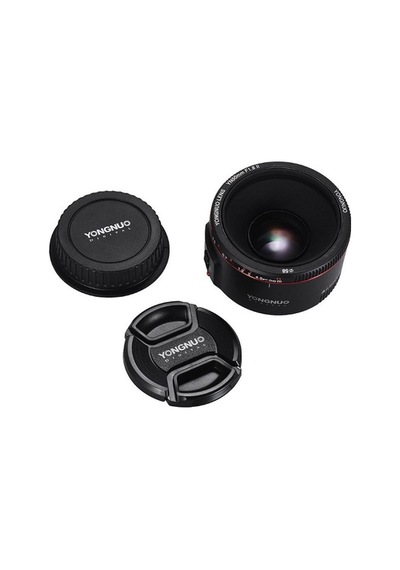 Yongnuo 50MM F1.8 II Canon Uyumlu Otofokus Prime Lens Siyah