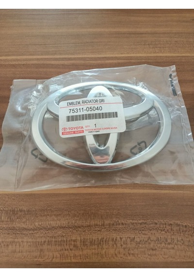 Corolla Ön Amblem 13 - 19 Yılları Arası Araçlara Uyumlu Toyota Corolla Arma Logo Ön Panjur Arma