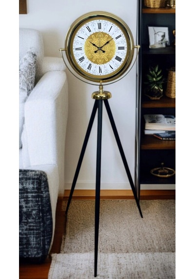 Zentime Gold Asalet Tripod Ayaklı Saat Çok Renkli