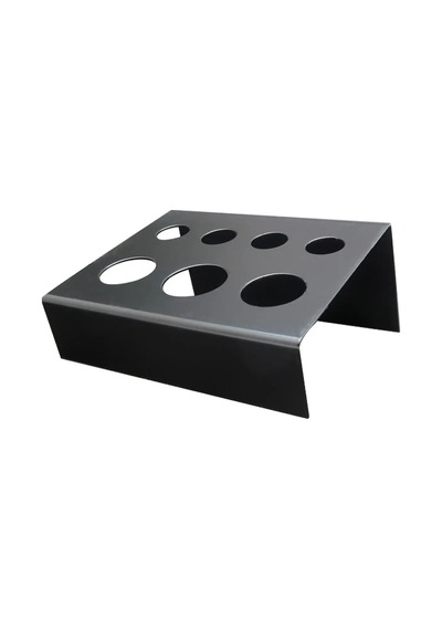 Metal Potalık Dövme Boya Kabı Standı Siyah Metal Potalık