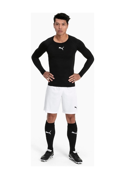 Puma Lıga Uzun Kollu Erkek Futbol Tişört 655920 03 Siyah
