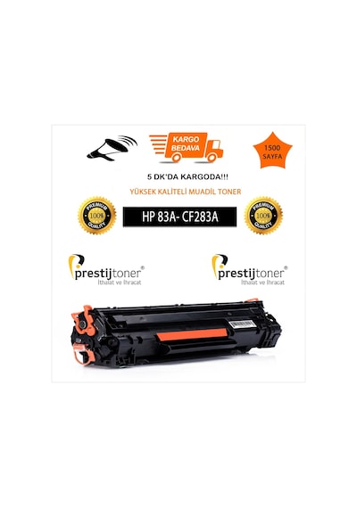 Hp 83A / Cf283A M201 M125 / M225 / M127 Uyumlu Toner 1.600 Sayfa