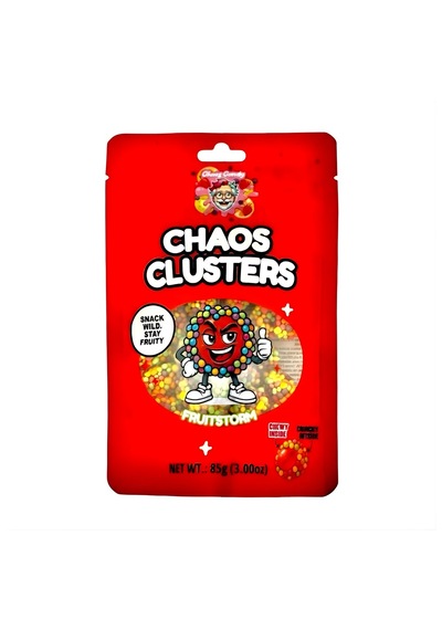 Chaos Candy Chaos Clusters Fruitstorm 85g
