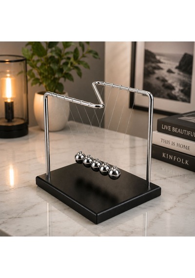 Delux Serisi Yeni İş Hediyesi Arkadaşa Hediye Çalışma Masası Z Balans Denge Topları