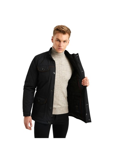 Dynamo Erkek Spor Parka 3450 Bgl-st01641 Siyah