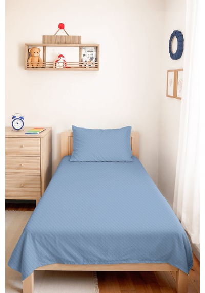 Mavi Bohem Genç Odası Tek Kişilik Pike Takımı - Kapitone Açık Mavi 160x220 Cm Mevsimlik Yatak Örtüsü Pamuksu Kahve Kokusu Mavi Bohem Genç Odası Tek Kişilik Pike Takımı - Kapitone Açık Mavi 160x220 Cm Mevsimlik Yatak Örtüsü Pamuksu Kahve Kokusu