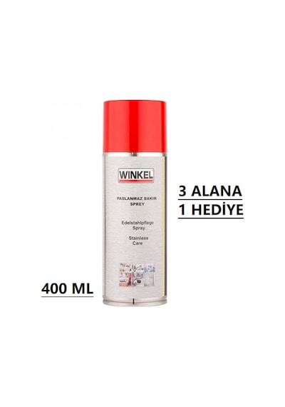 Winkel Inox Çelik Paslanmaz Ankastre Bakım Sprey 400 ML