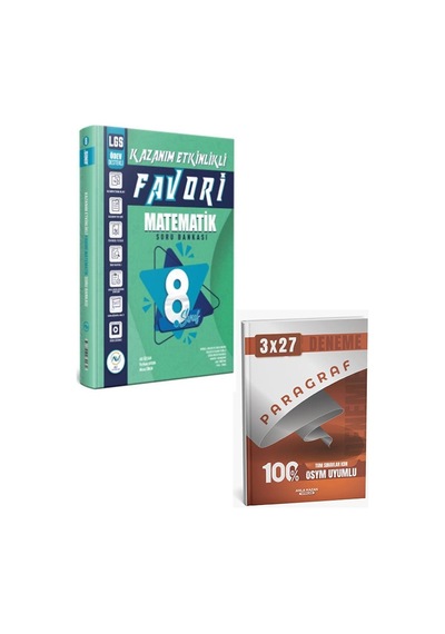 Av Akıllı Versiyon 2027 8. Sınıf Lgs Matematik Favori Kazanım Etkinlikli Soru Bankası+anla Kazan Paragraf Deneme