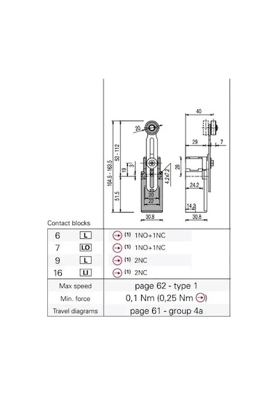 Otomatik Kapı Stop Limit Switch White Rose Jet 1200 200 Siviç