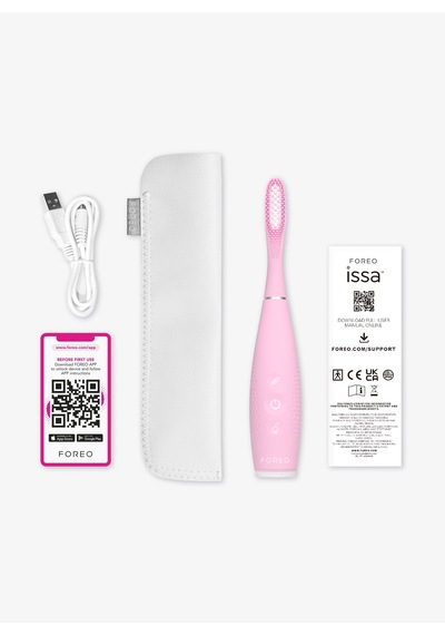 Issa 4 Hybrid Silikon Diş Fırçası, Pearl Pink