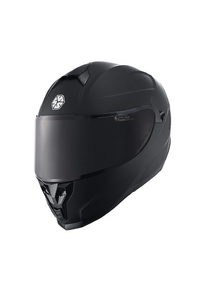 Motoanl Motosiklet Double Vizörlü Full Face Ce Motor Kaskı Mat Siyah