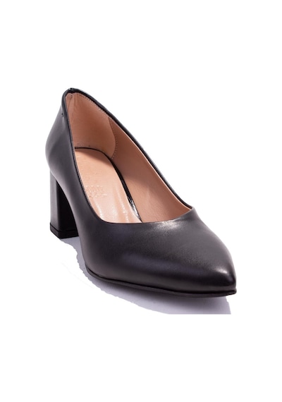 Dagoster Dza07-2681154 Siyah Stiletto Topuklu Kadın Ayakkabı 001
