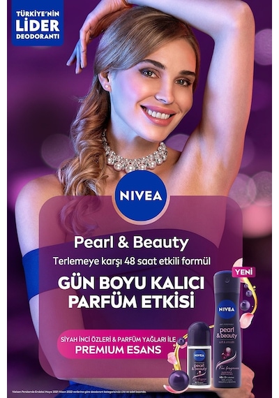 Kadın Deodorant Pearl & Beauty Roll On 50 Ml X 6 Adet