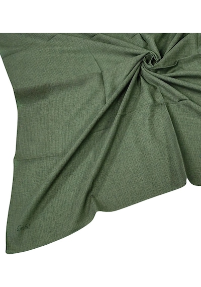 Mim Eşarp Enba Pamuklu Şifon Düz Renk Eşarp 100x100 Cm Şık Ve Hafif Tasarım Haki