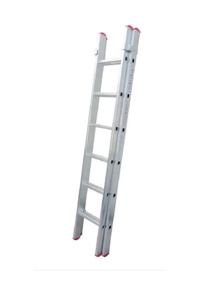 2 Parçalı Alüminyum Sürgülü Merdiven 2x8 Basamaklı Asm.02 250 Cm'ye Kadar